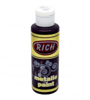 Rich Akrilik Boya Metalik 120 CC Antik Mürdüm 0870