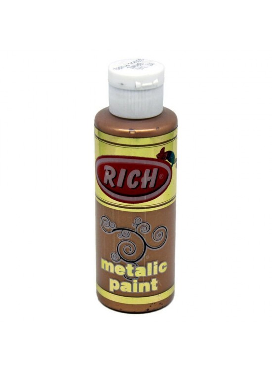 Rich Akrilik Boya Metalik 120 CC Bronz 120-0740