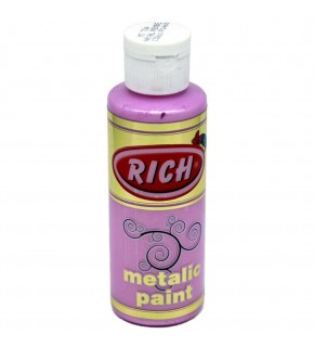 Rich Akrilik Boya Metalik 120 CC Hayal Pembe 0784