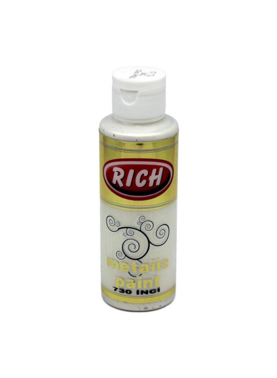 Rich Akrilik Boya Metalik 120 CC İnci 120-0730