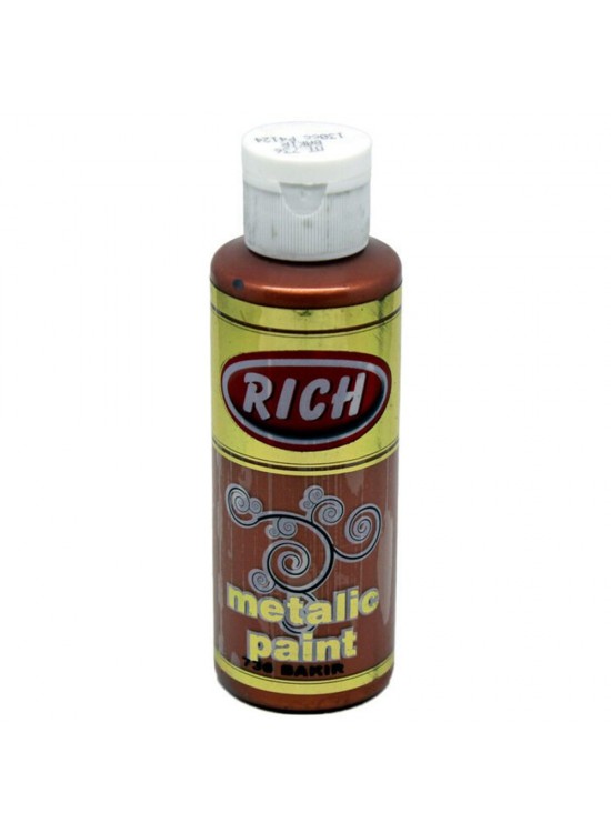 Rich Akrilik Boya Metalik 120 CC Krem 120-0734