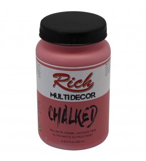 Rich Akrilik Boya Multi Decor Chalked 250 CC Antik Pembe 4524
