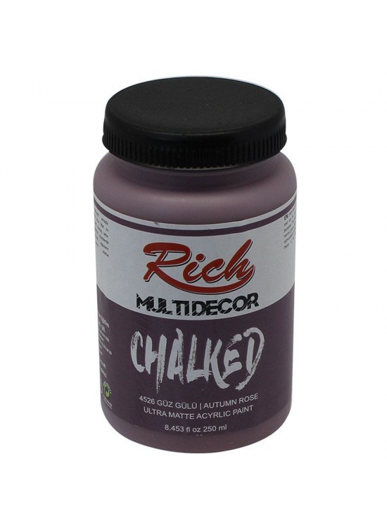 Rich Akrilik Boya Multi Decor Chalked 250 CC Güzgülü 4526
