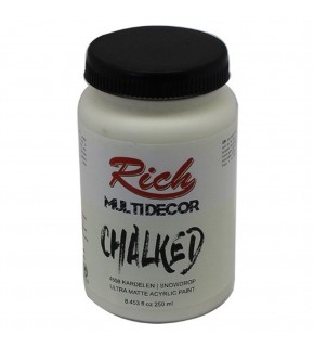 Rich Akrilik Boya Multi Decor Chalked 250 CC Kardelen 4508