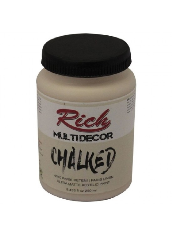 Rich Akrilik Boya Multi Decor Chalked 250 CC Paris Keteni 4510