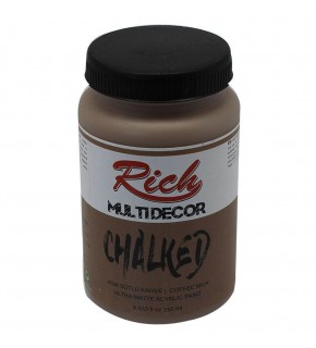 Rich Akrilik Boya Multi Decor Chalked 250 CC Sütlü Kahve 4584