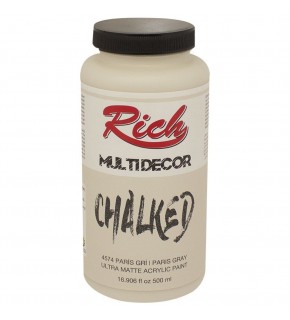 Rich Akrilik Boya Multi Decor Chalked 500 CC Paris Gri 4574