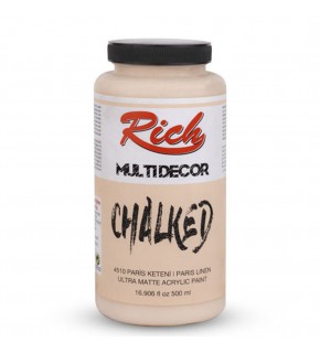 Rich Akrilik Boya Multi Decor Chalked 500 CC Paris Keteni 4510