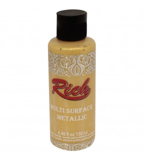 Rich Akrilik Boya Multi Metalik 120 CC Altın 120-6504