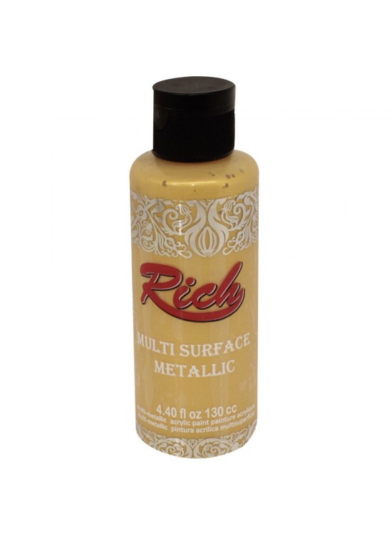 Rich Akrilik Boya Multi Metalik 120 CC Altın 120-6504