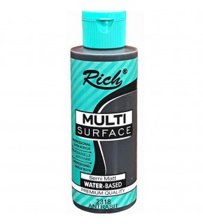 Rich Akrilik Boya Multi Surface 120 CC Antrasit 2318