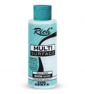 Rich Akrilik Boya Multi Surface 120 CC Derya 2256