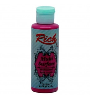 Rich Akrilik Boya Multi Surface 120 CC Fuşya 120-2154