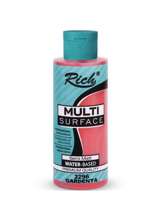 Rich Akrilik Boya Multi Surface 120 CC Gardenya 2296