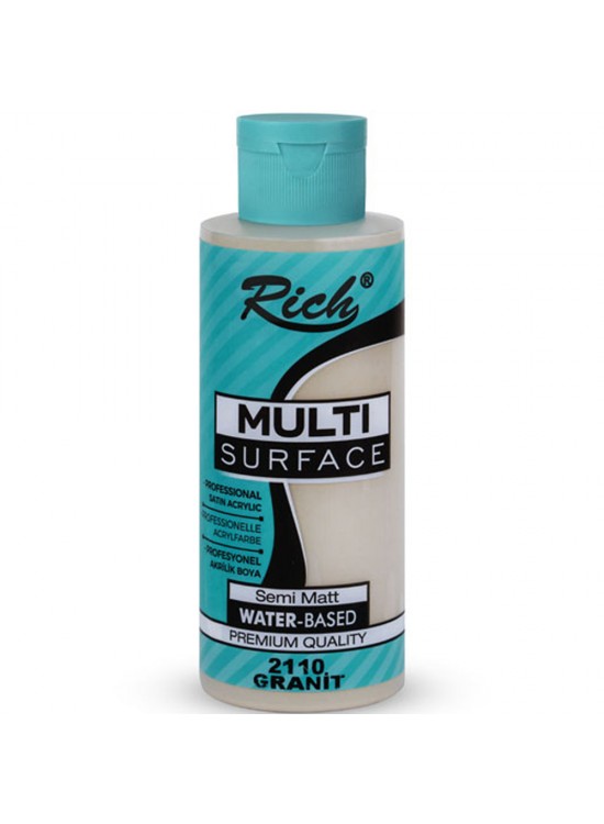 Rich Akrilik Boya Multi Surface 120 CC Granit 2110