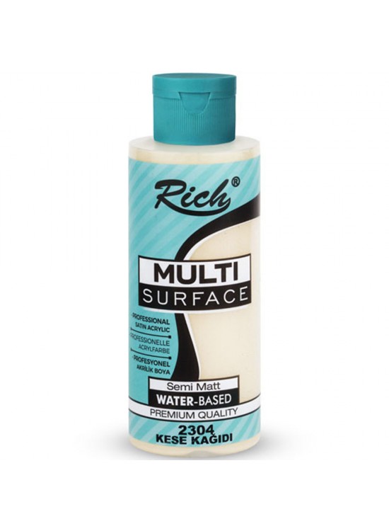 Rich Akrilik Boya Multi Surface 120 CC Kese Kağıdı 2304