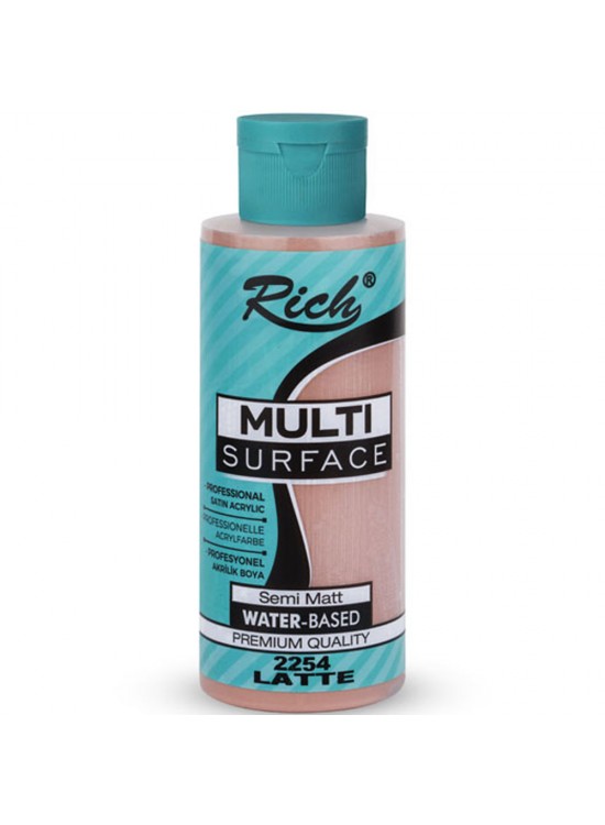 Rich Akrilik Boya Multi Surface 120 CC Latte 2254