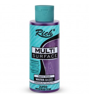 Rich Akrilik Boya Multi Surface 120 CC Mürdüm 2250