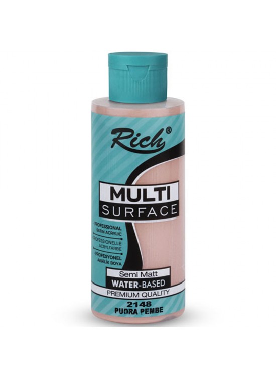 Rich Akrilik Boya Multi Surface 120 CC Pudra Pembe 2148