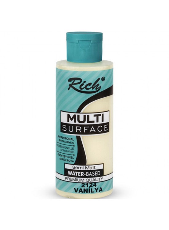 Rich Akrilik Boya Multi Surface 120 CC Vanilya 2124