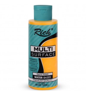 Rich Akrilik Boya Multi Surface 120 CC Vıntage Turuncu 2132