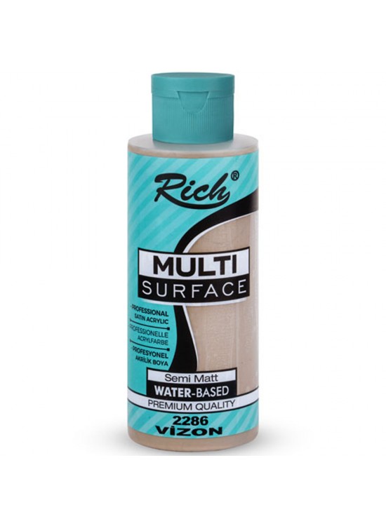 Rich Akrilik Boya Multi Surface 120 CC Vizon 2286