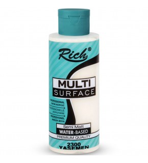Rich Akrilik Boya Multi Surface 120 CC Yasemen 2300