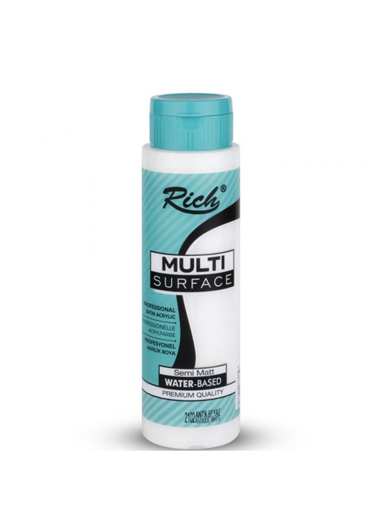 Rich Akrilik Boya Multi Surface 500 CC Antik Beyaz 500-2102