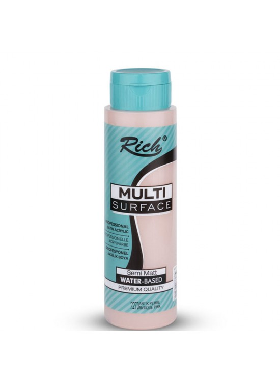 Rich Akrilik Boya Multi Surface 500 CC Antik Pembe 2270