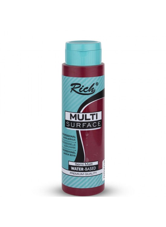 Rich Akrilik Boya Multi Surface 500 CC Bordo 2162