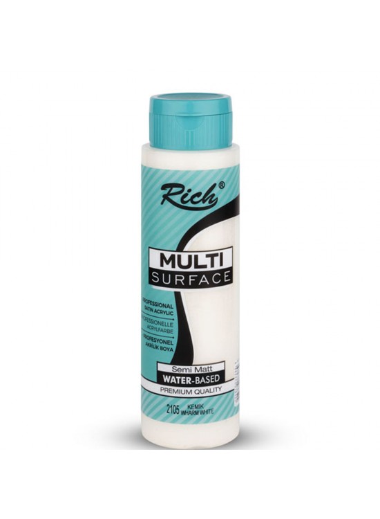 Rich Akrilik Boya Multi Surface 500 CC Kemik 500-2105
