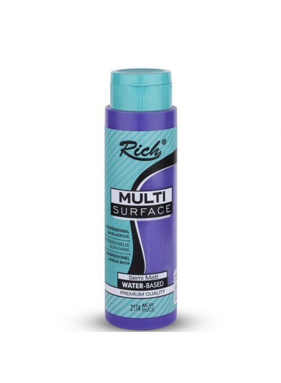 Rich Akrilik Boya Multi Surface 500 CC Mor 500-2158
