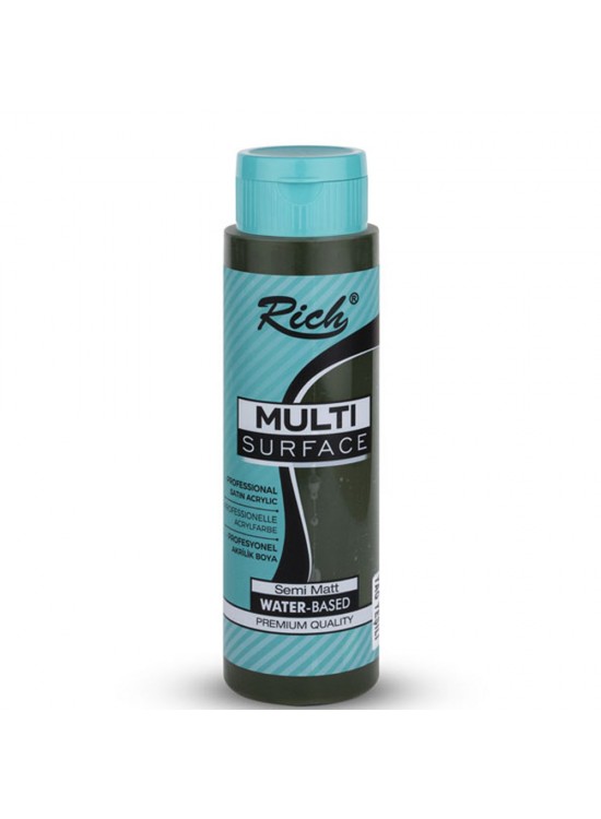 Rich Akrilik Boya Multi Surface 500 CC Yağ Yeşili 500-2222