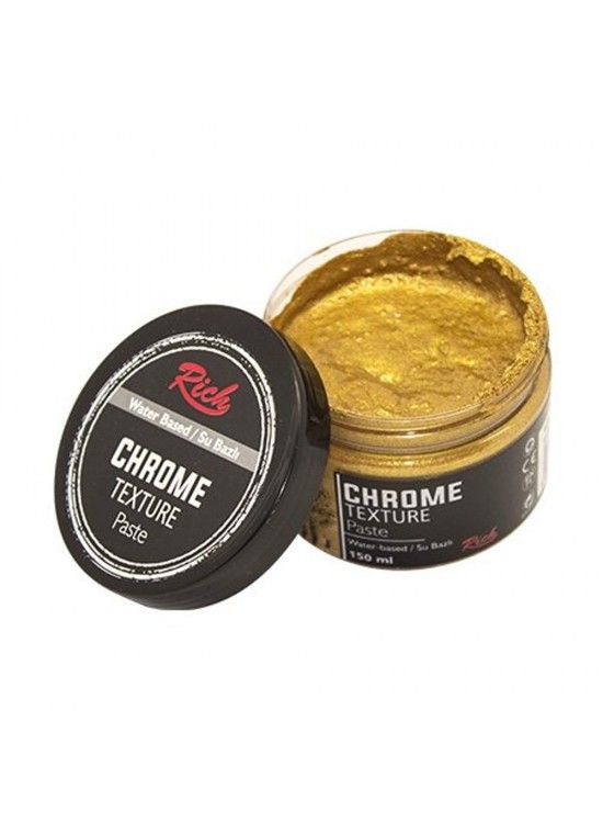 Rich Chrome Texture Paste Antik Gold 9206