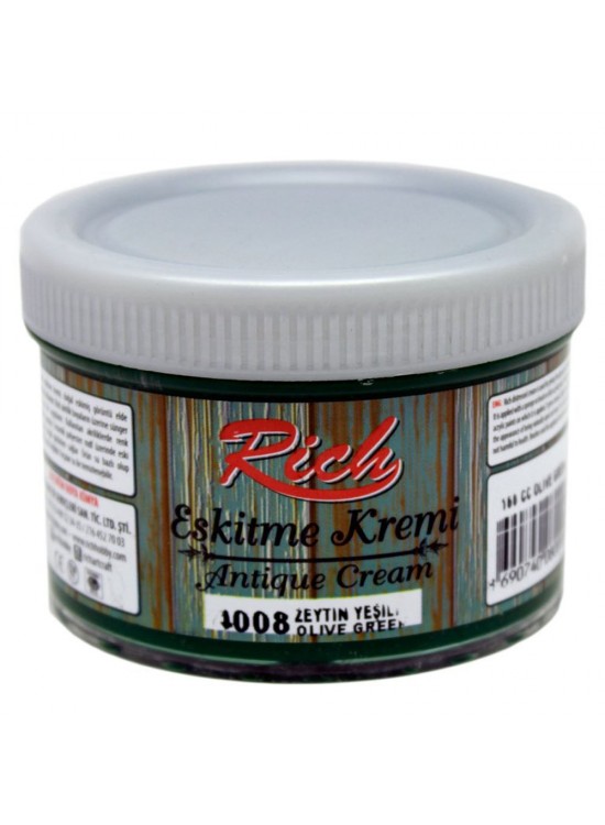 Rich Eskitme Kremi 150 CC Zeytin Yeşili 4008