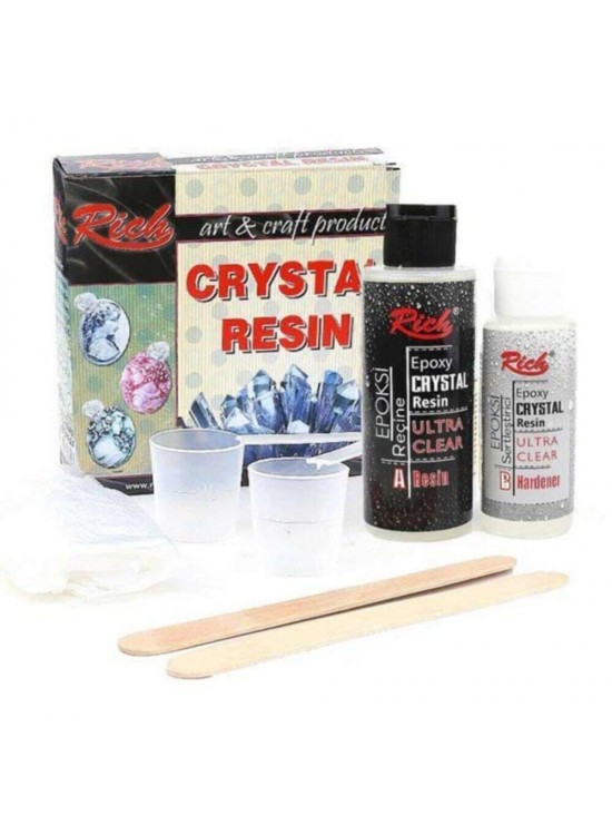Rich Kristal Reçine Epoksi 130/65 CC Şeffaf 04327