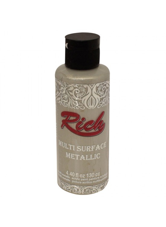 Rich Multi Sufrace Metalik Boya 120 CC Antik Gümüş