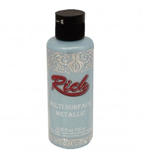 Rich Multi Sufrace Metalik Boya 120 CC Bebek Mavi 6538