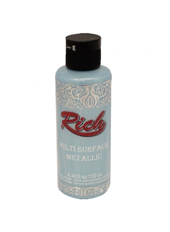 Rich Multi Sufrace Metalik Boya 120 CC Bebek Mavi 6538
