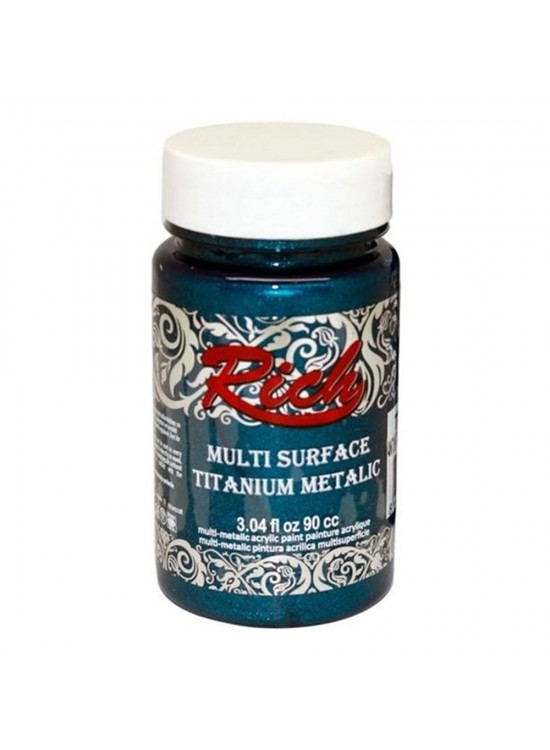 Rich Multi Tıtanıum Metalik 90 CC Antik Turkuaz 2570