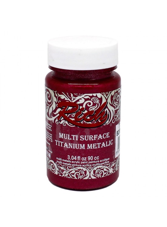 Rich Multi Tıtanıum Metalik 90 CC Bordo 2548
