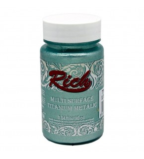 Rich Multi Tıtanıum Metalik 90 CC Su Yeşili 2550