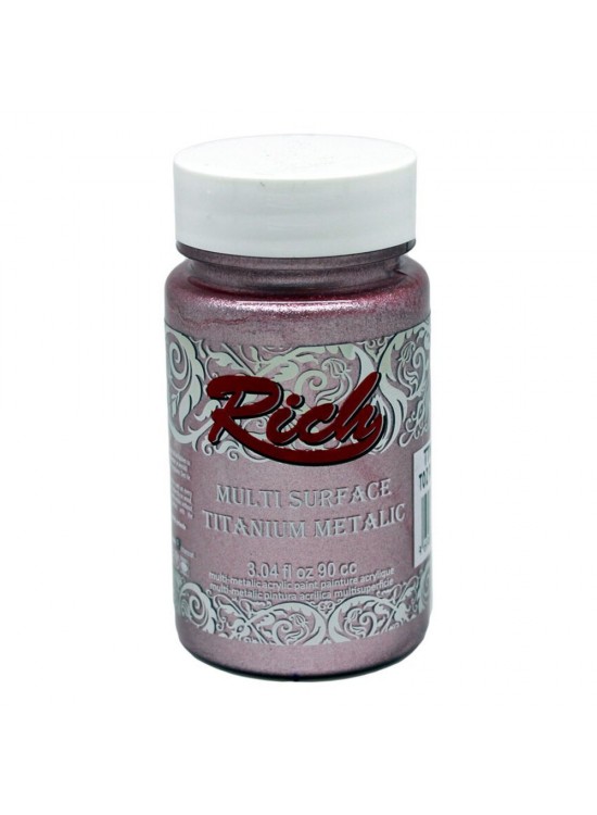 Rich Multi Tıtanıum Metalik 90 CC Toz Pembe 2556