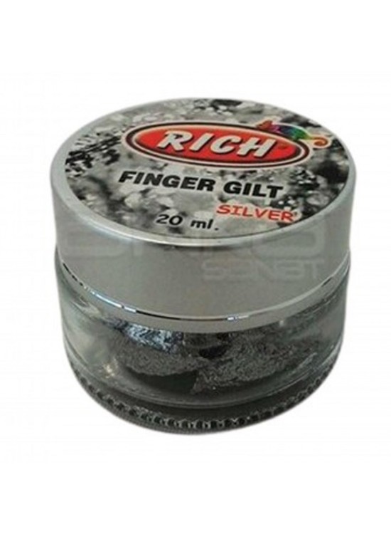 Rich Parmak Yaldız 20 CC Gümüş