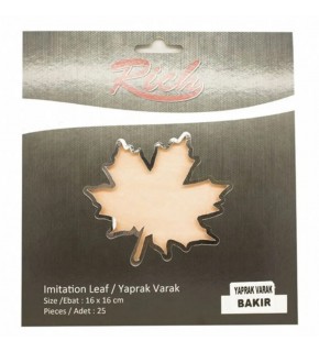 Rich Yaprak Varak Bakır 003