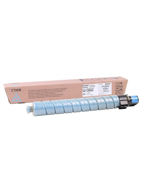 Ricoh MP C3503 Cyan Mavi Orjinal Fotokopi Toneri MP C3003-3004 18.000 Sayfa