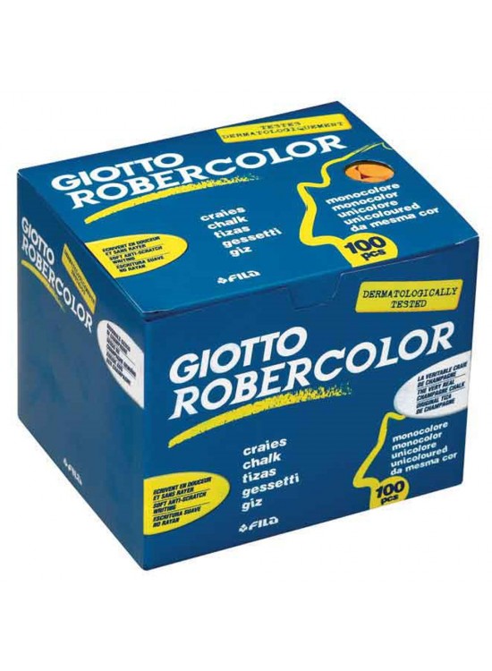 Robercolor Tebeşir Yuvarlak Tozsuz 100 LÜ Turuncu 539602