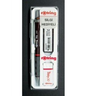 Rotring Okul Seti Versatil+Min+Silgi 0.5 K.Renk