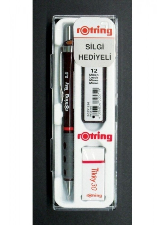 Rotring Okul Seti Versatil+Min+Silgi 0.5 K.Renk