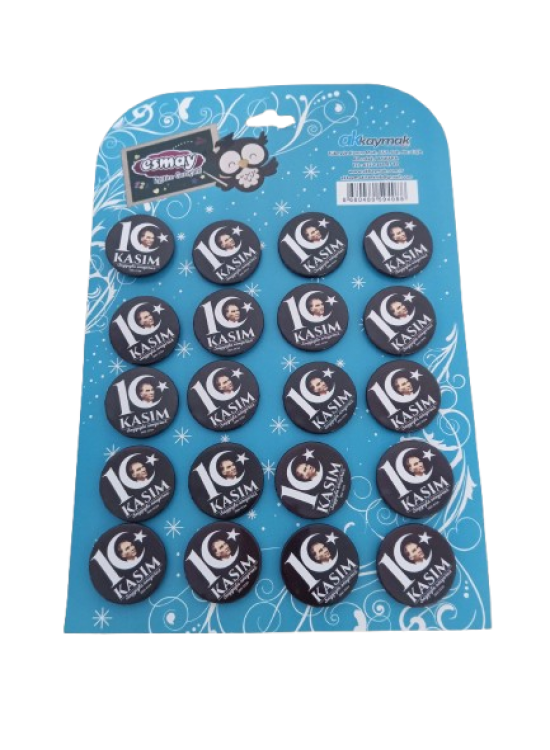 Rozet 10 Kasım  R11 (1 Adet)